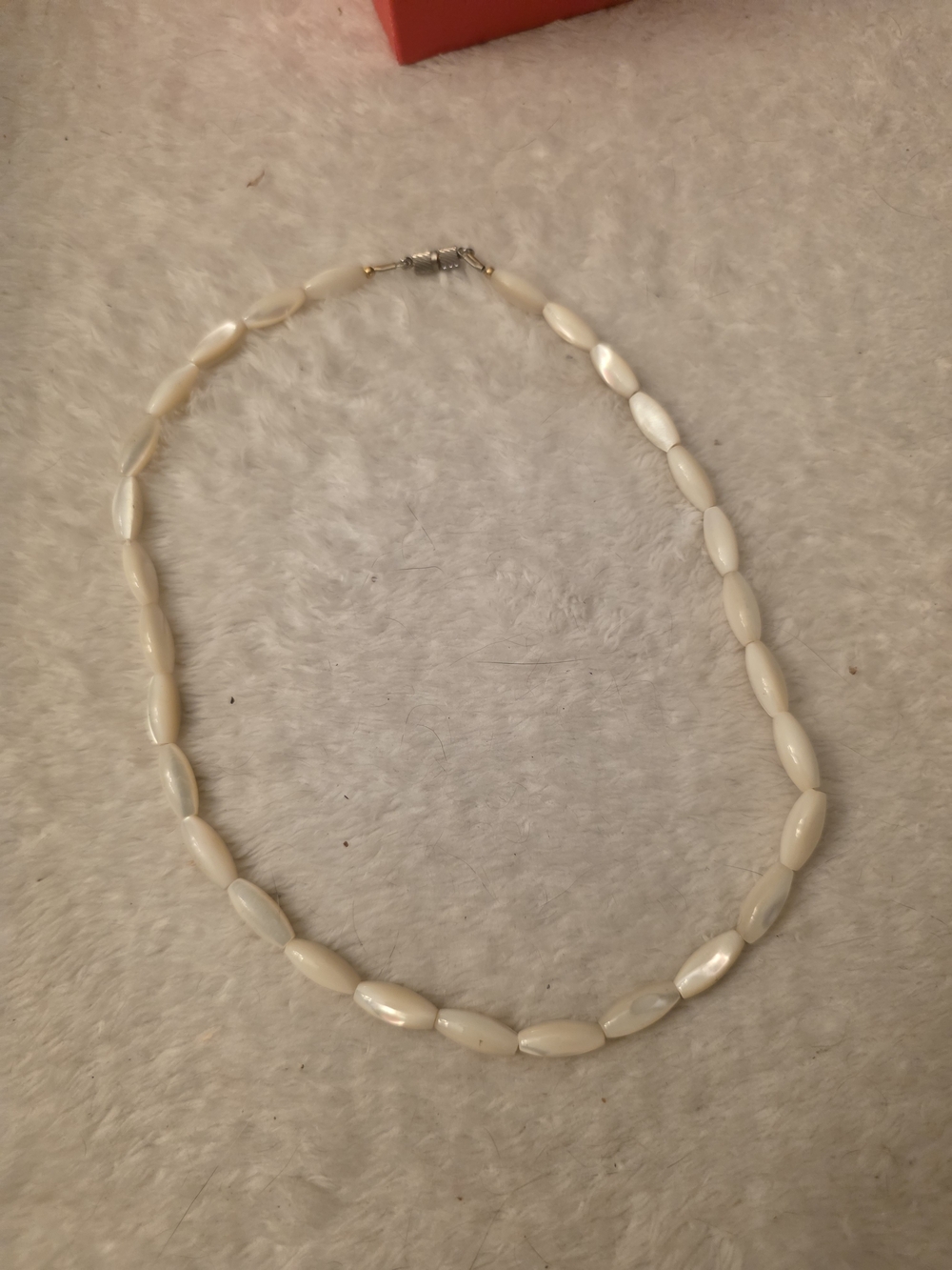 Classic Cream Bead Necklace - Women Jewelry